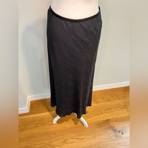 David Lerner Black maxi skirt szM